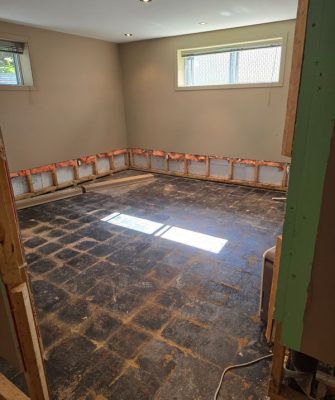 Rénovation après sinistre