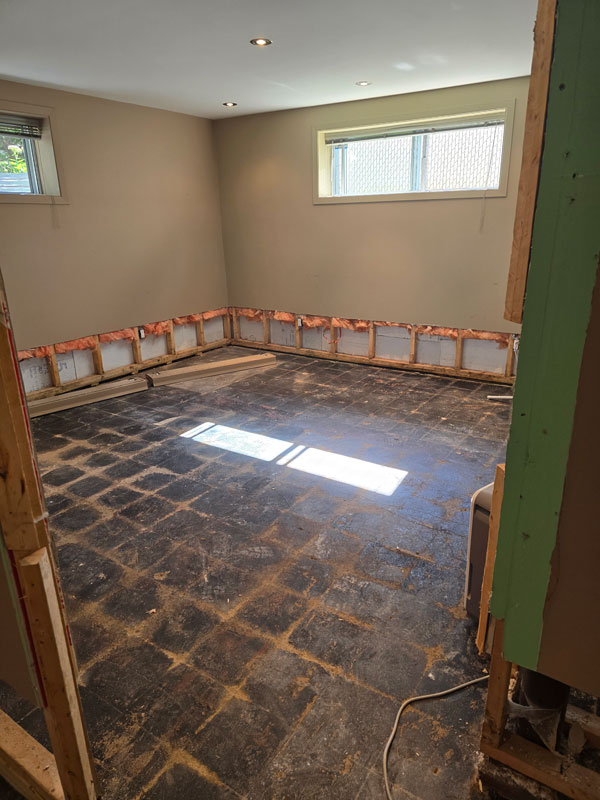 Rénovation après sinistre